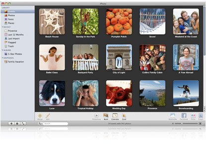 iPhoto Events View