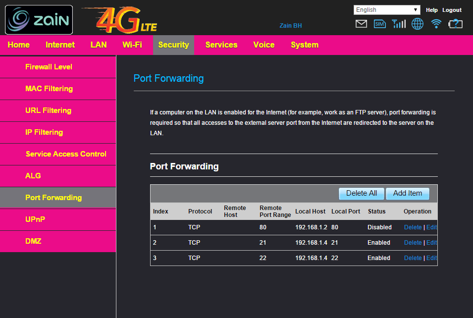 Index remote. Port Forwarding. Port Forwarding Windows 10.