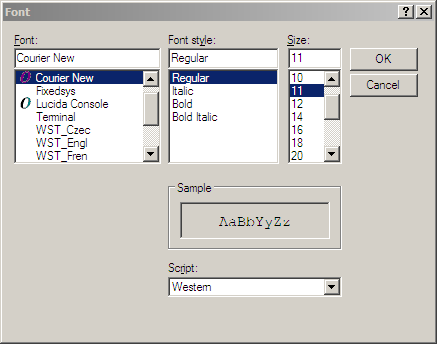ClearType ON