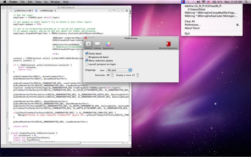 FlyCut, форк с открытым исходным кодом Jumpcut
