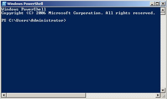 изображение powershell