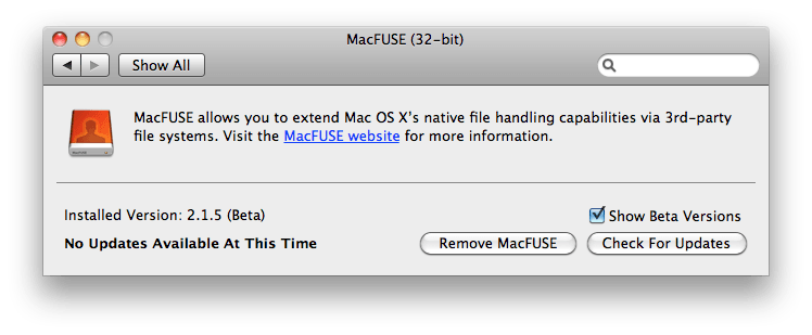 MacFUSE