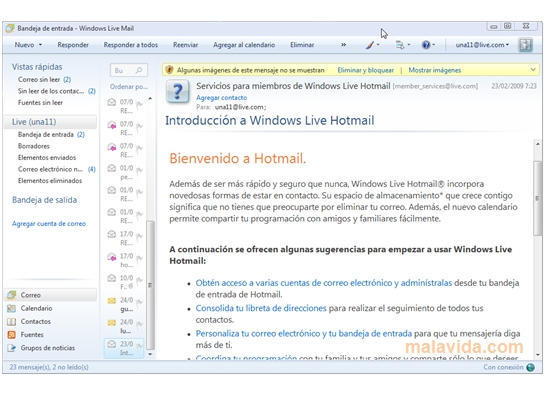 Windows Live Mail 2011