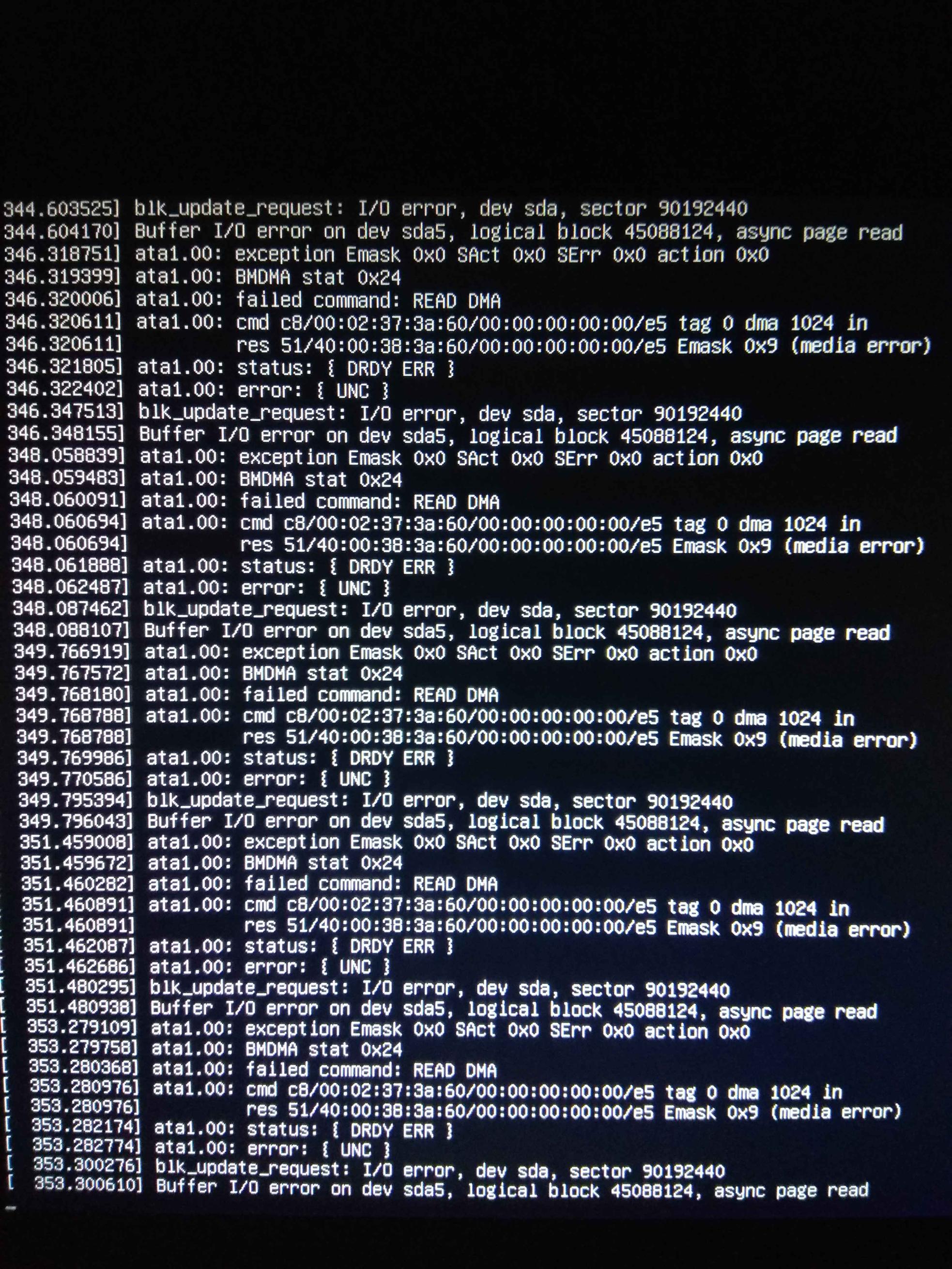 Blk update request