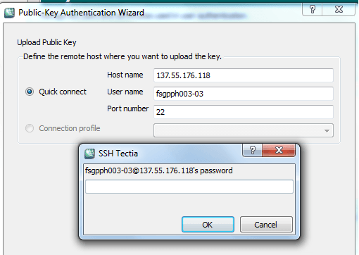 Please set the key