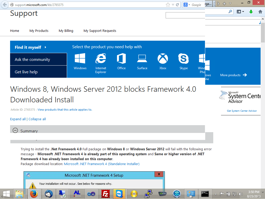 http://support.microsoft.com/kb/2765375 на Win 8