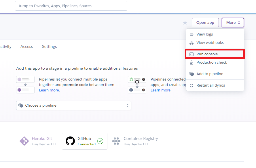 Heroku cli. Как поделиться ссылкой с хероку. через сколько засыпает heroku.
