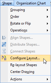 Visio2007 Shape Menu