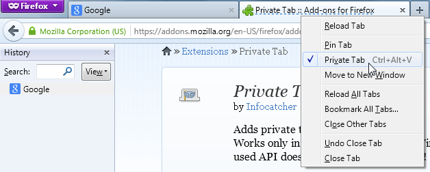 Mozilla public license