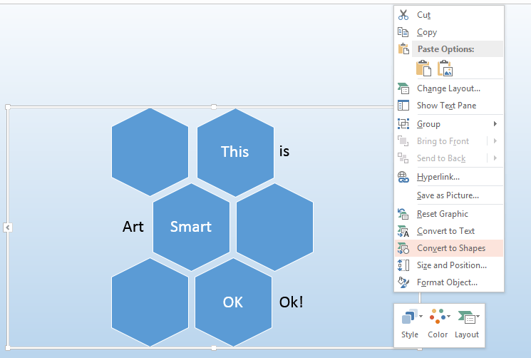 PowerPoint `Сохранить как изображение