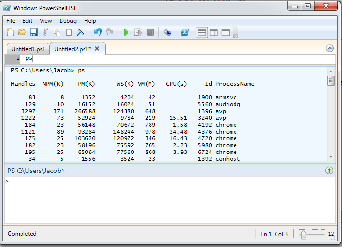 Powershell gui. POWERSHELL ise.