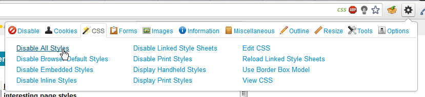 Div disabled. Опция CSS disable all Styles. Disable CSS. CSS куки. CSS disable broken image.
