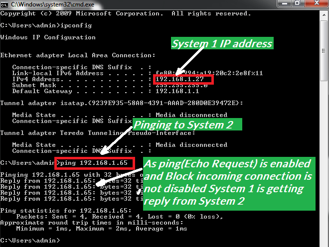 Ping system error. Ping system error