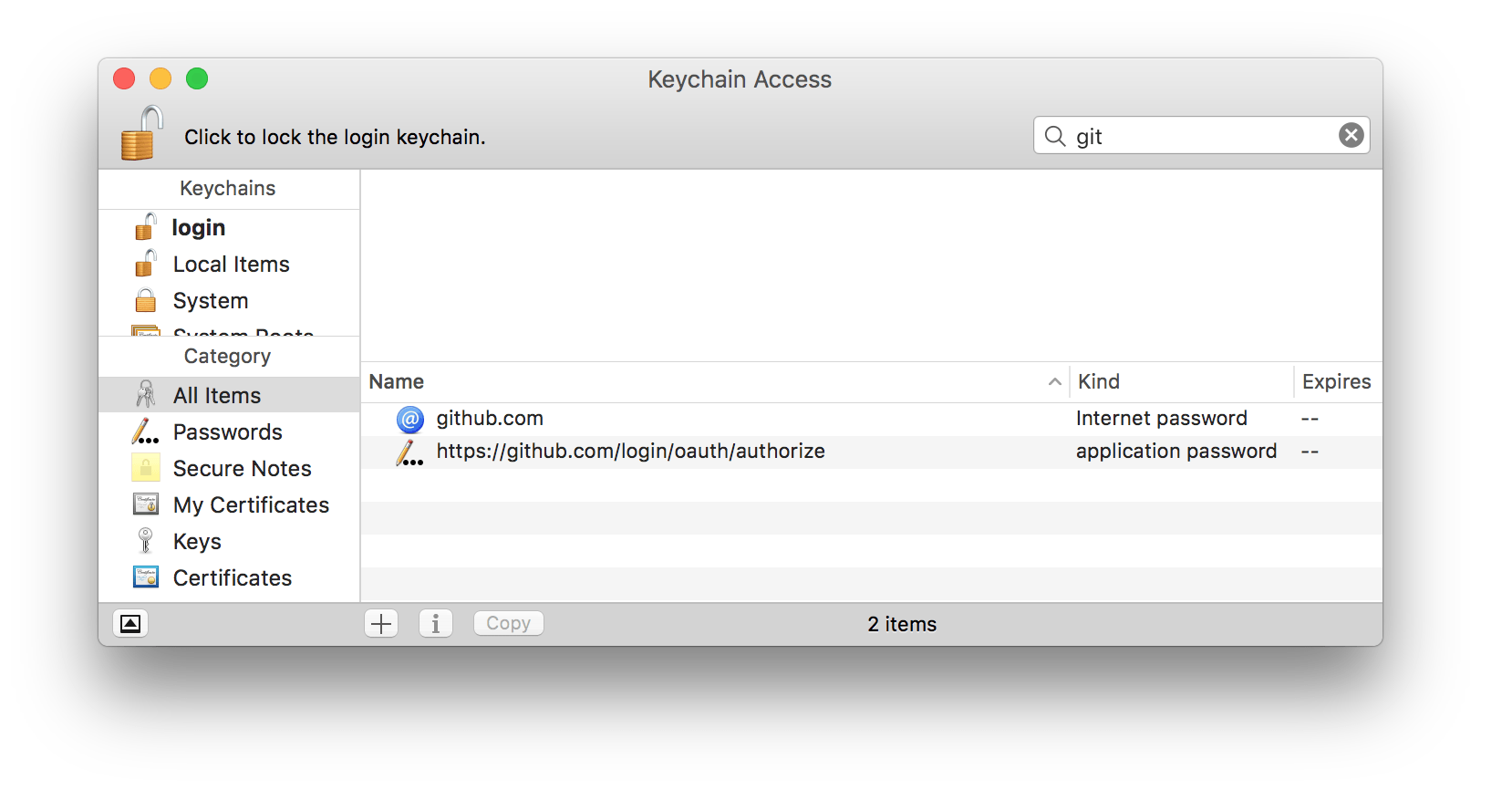 Git mac os