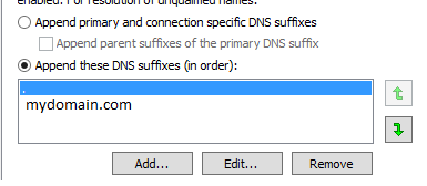 Search list 1. DNS суффикс подключения. Основной DNS суффикс этого компьютера. DNS суффикс. DNS suffix.