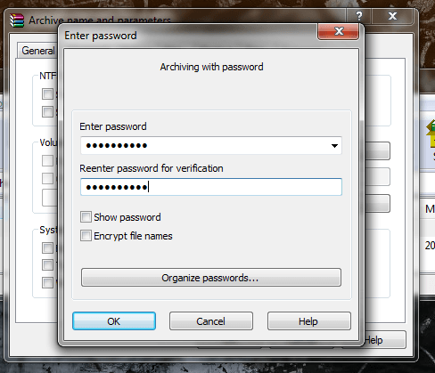 Different passwords. Password Passcode difference.