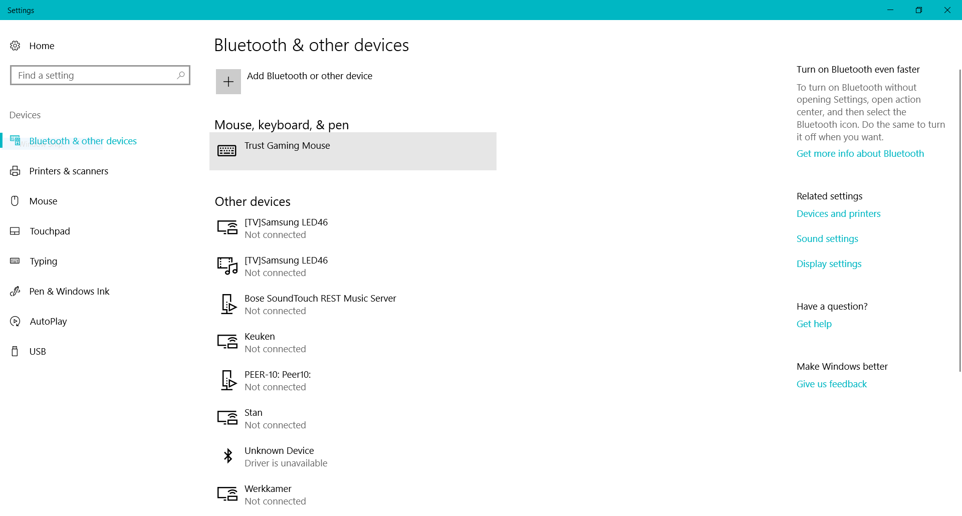 Обновить драйвера bluetooth windows 10. Android 10 bluetooth settings. нет опции per object settings. settings home button. ursina settings.