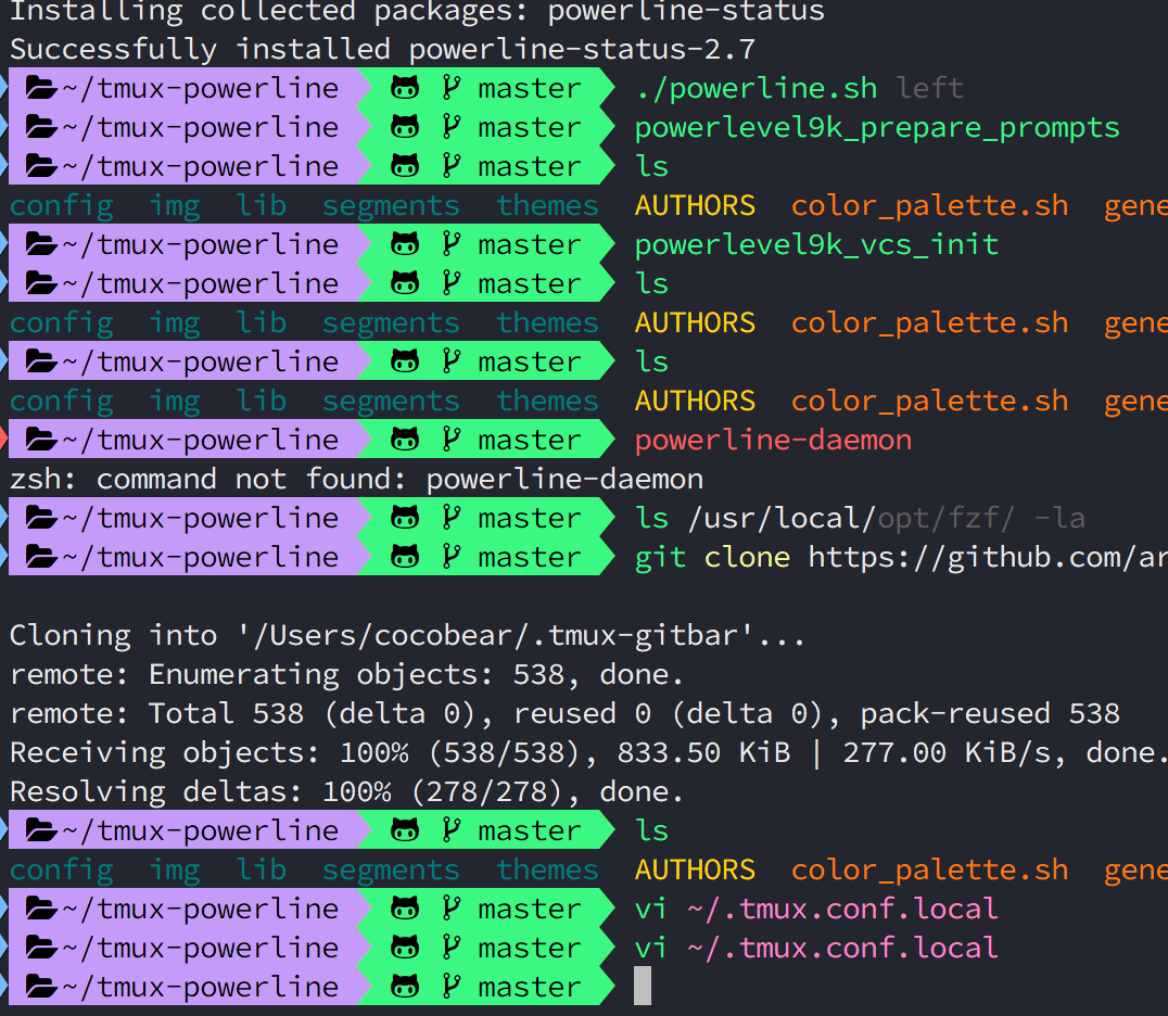 Zsh commands. Powerlevel9k. Linux Powerline. Tmux Themes. Zsh Linux.