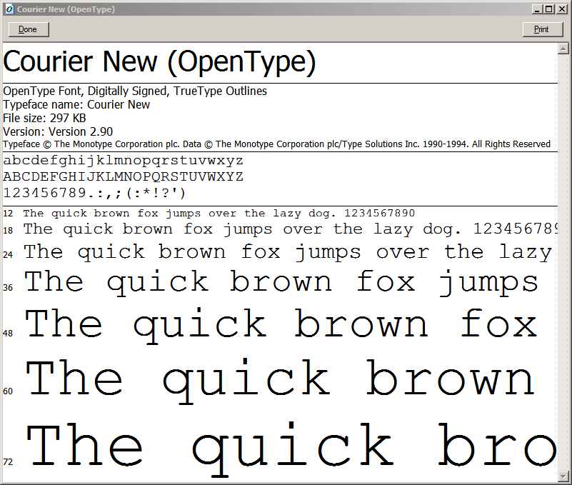 Font Viewer